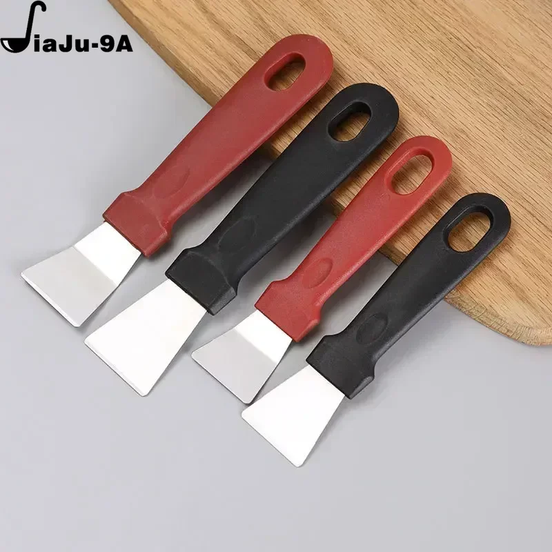 Spatola multiuso per la pulizia della cucina raschietto per la pulizia degli strumenti del fornello del forno coltello multiuso accessori per raschietto da cucina