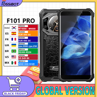 FOSSiBOT F101 PRO Smartphone 8GB 128GB 18W Fast Charge Mobile Phone 8GB 128GB 10600mAh Battery Android 13 Cellphone NFC