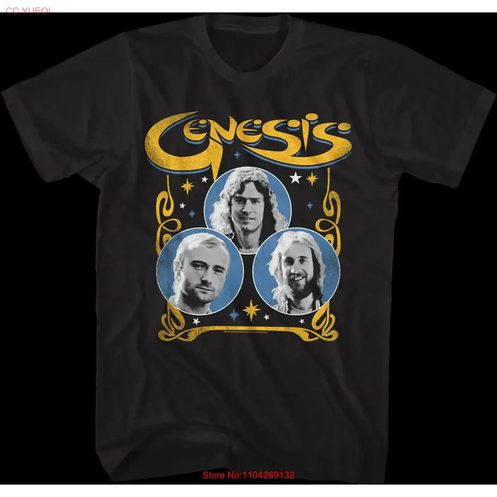 And Then There Were Three Genesis T Shirt vintage Washed Unisex Top For Everyday Wear fashion homme graphic Comfortable Stylish