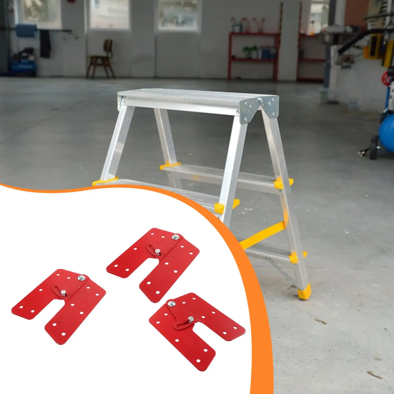 

Петля для чердачной лестницы, аксессуары для шарнирной лестницы, металлическая красная сменная петля для складной лестницы для выдвижной лестничной системы