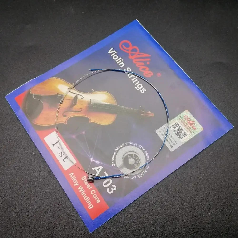 4/4 3/4 1/2 1/4 1/8 A703 Violin Strings E A D G Strings Replacement Fiddle String Nickel String Winding Alice Strings