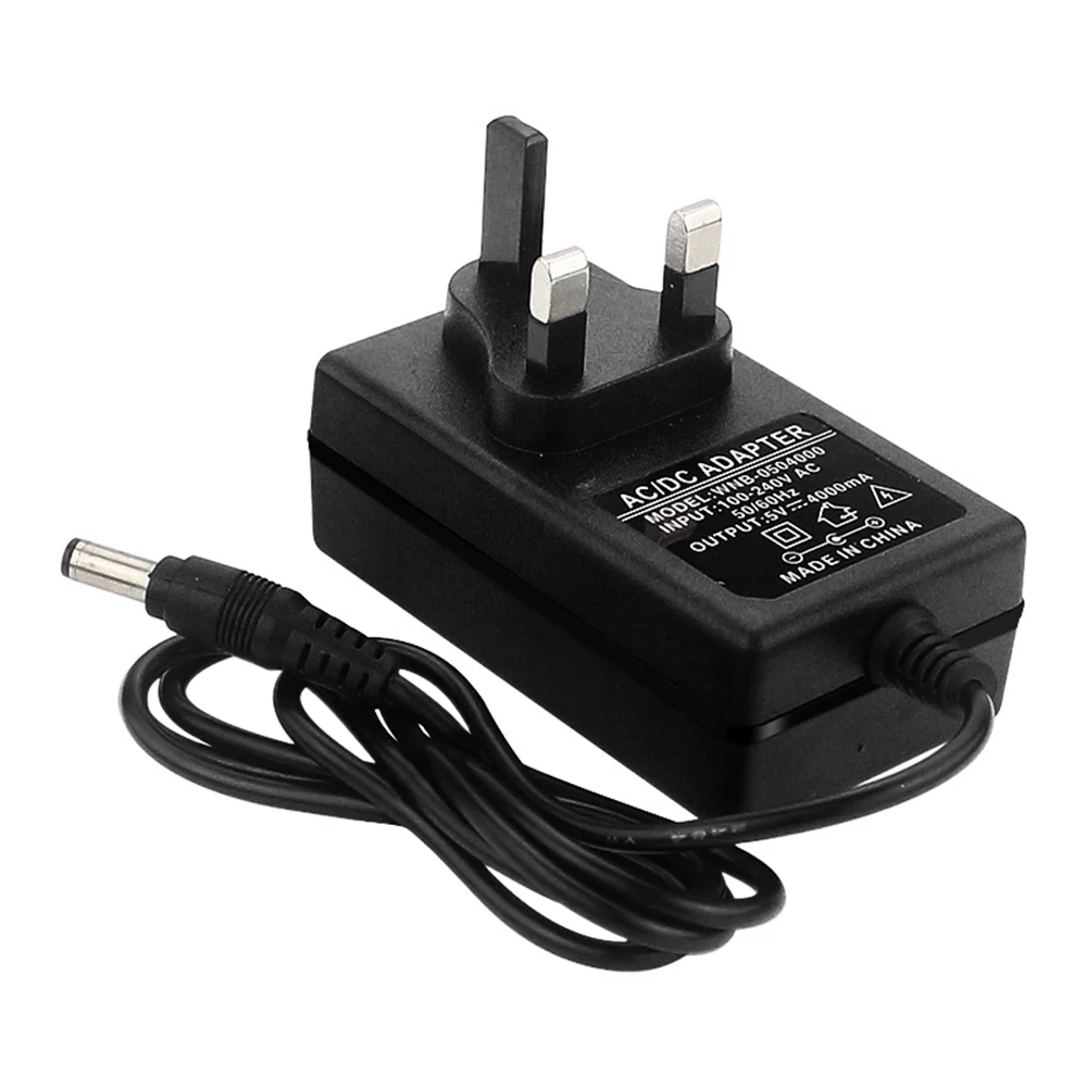 For Jetson Nano Power Adapter 5V 4A Charger 100-240V DC Interface Supply Charger for Jetson Nano B01 A02 UK Plug