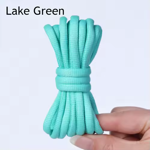 1Pair Oval Shoe Laces Half Round Athletic Shoelaces for Running Sneakers Laces Shoes Strings Durable without Fading Shoelace - Image 8