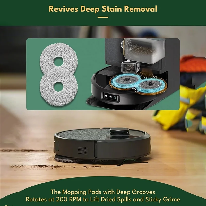 B15C ملحقات آلة الكنس 27 قطعة مجموعة لـ Irobot Roomba Plus 505/405 فرشاة كومبو الرئيسية، فرشاة جانبية، ممسحة، فلتر، كيس غبار