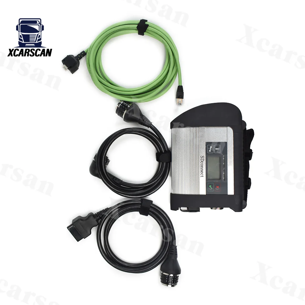 Xentry MB STAR C4 Full Chip SD Connect Compact C4 DOIP Car Truck software Multiplexer For Benz C4 Diagnostic Tool