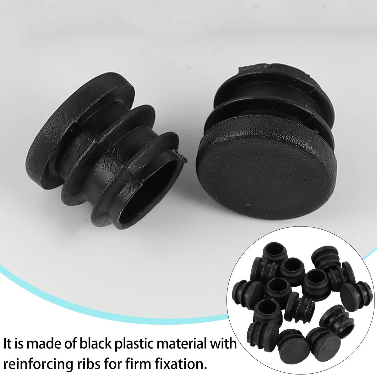 プラスチック製チェアフットプラグ,ランチョンマット,シーリングファン,バランスキット,テーブル,家具,脚,100個