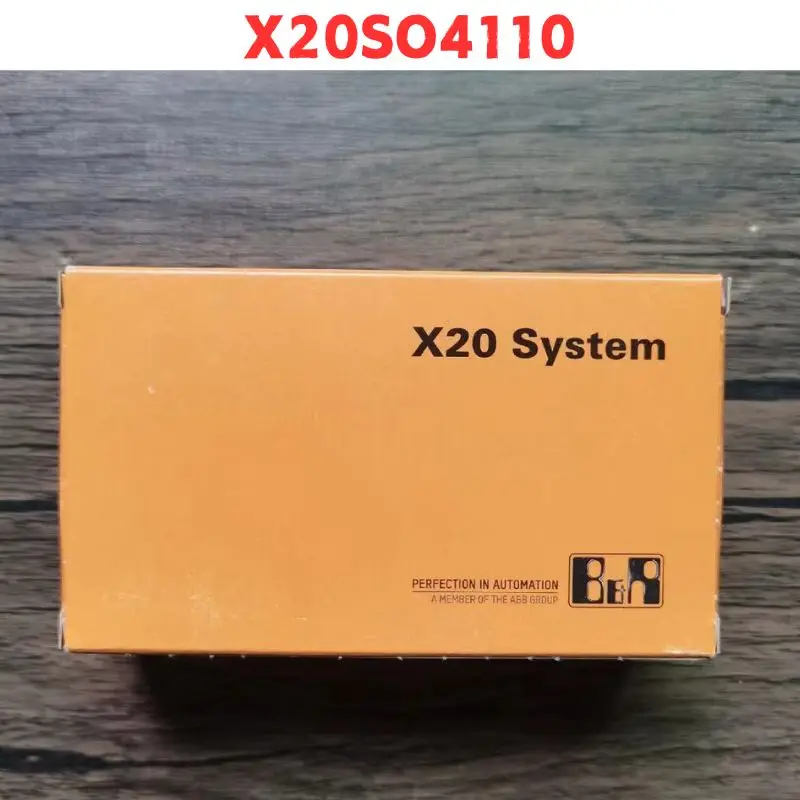 New PCL module  X20SO4110 Please indicate the version when placing an order