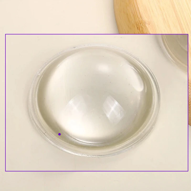 PMMA Planoconvex Lens 7.6-18mm Diameter Optical Condenser Lens Adjustable Focus Even Light Spot