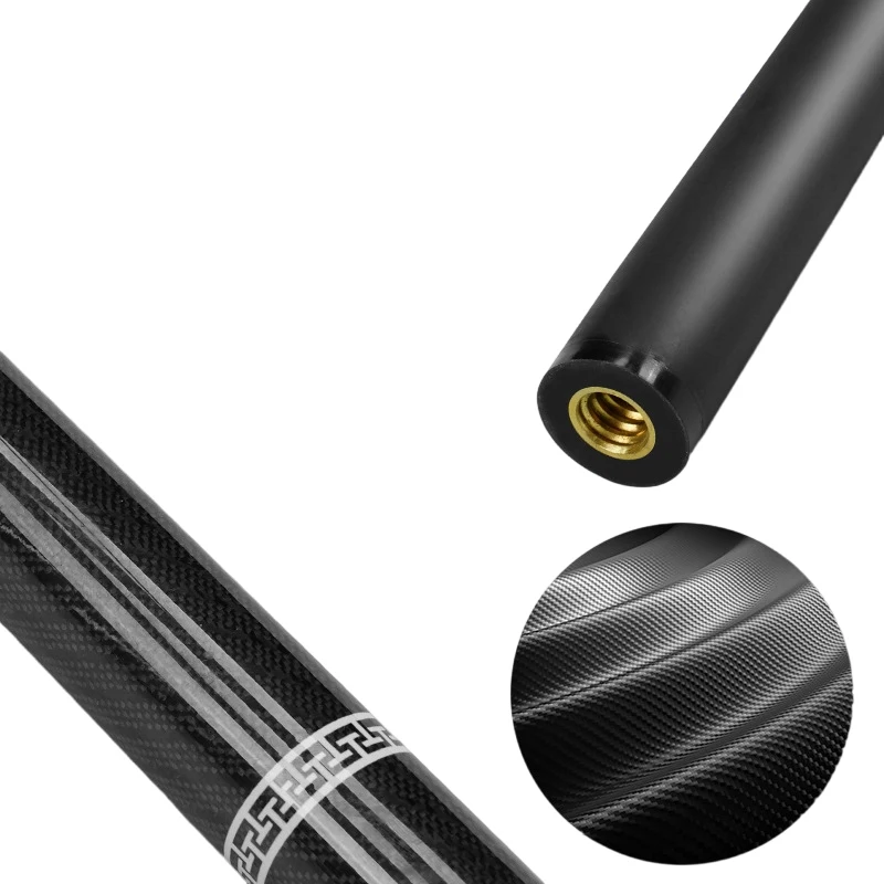 

Factory Price Cheap Professional Billiard Cue Stick Carbon Fiber Custom Pool Cue 21oz