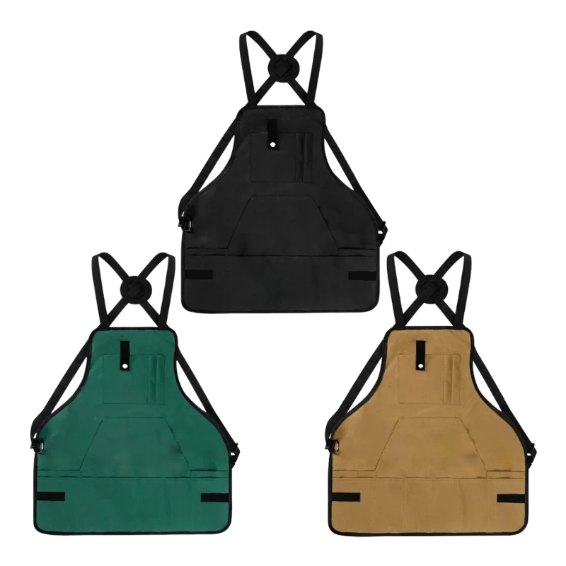 Comfortable Practical Tool Apron For Woodworking BBQ Gardening Mechanics Gardeners And Home Improvement Tasks