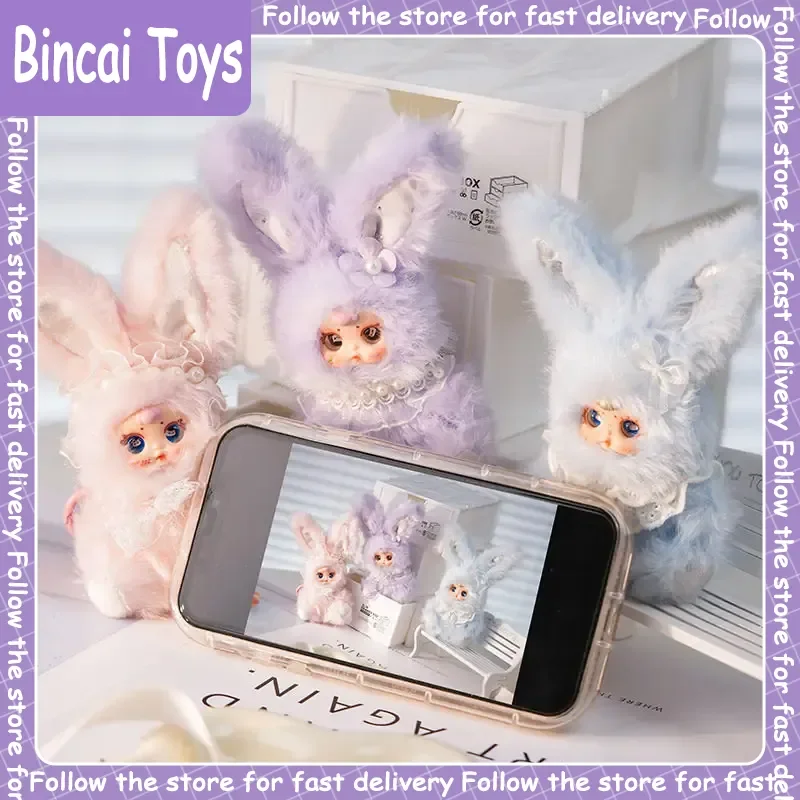 

Оригинальные конфеты-сюрпризы Mm Milk Candy, серия «Мини-кролики», коллекционная фигурка, украшение для рабочего стола, модный тренд, подарок-сюрприз