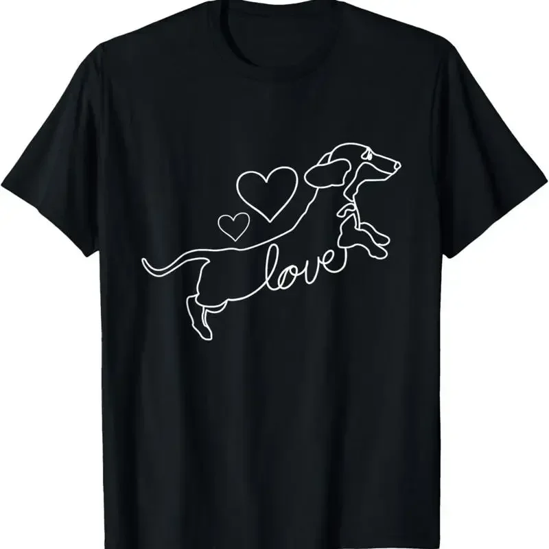 Love Dachshund Wiener Dog Lover Pet Trainer Breeder T Shirt