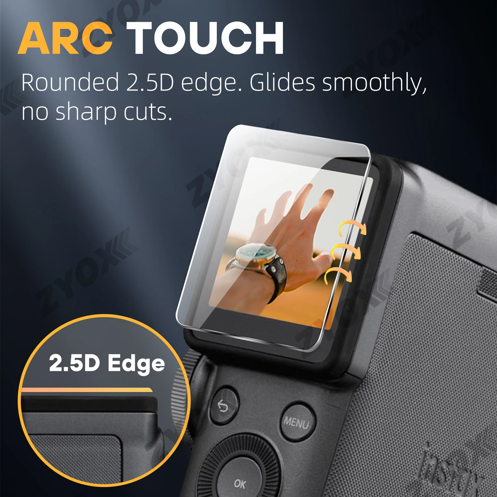 9H Glass for FUJIFILM Instax Mini Evo Cinema, Screen Protector Clear Ultra-HD Tempered Glass Anti-scratch Film Accessories view 5