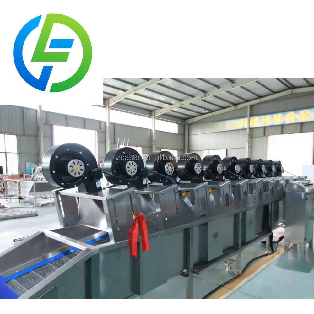 Large Package Vegetable Cleaning and Drying Cutting Line Vegetable Washing Equipment