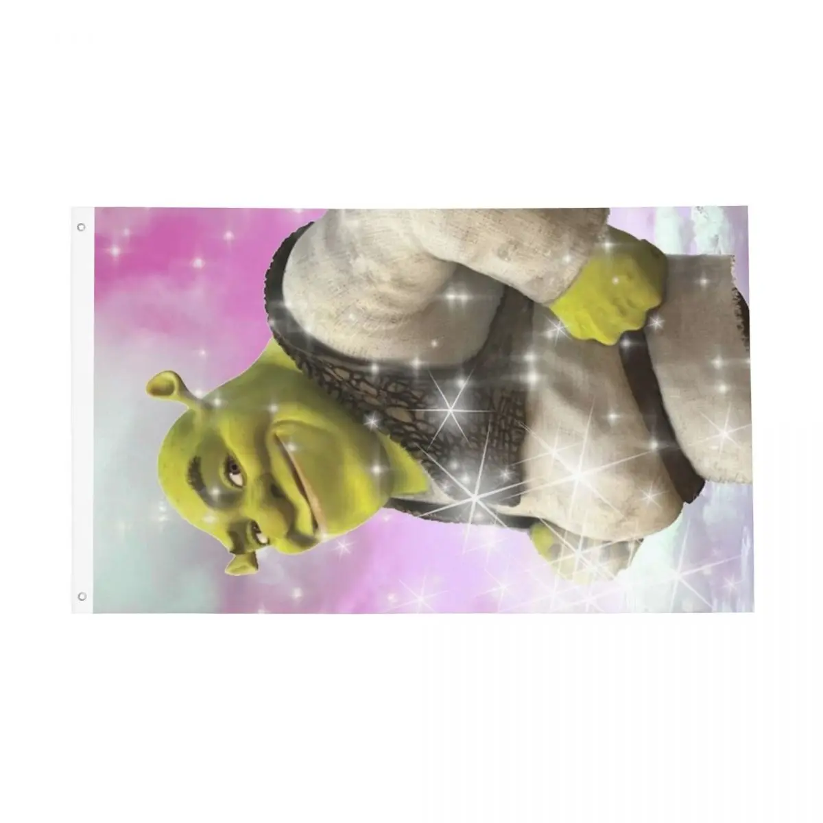 Cool Shreks Funny Meme Flag Indoor Outdoor Banner Polyester Decoration Double Sided 60x90 90x150cm Flags