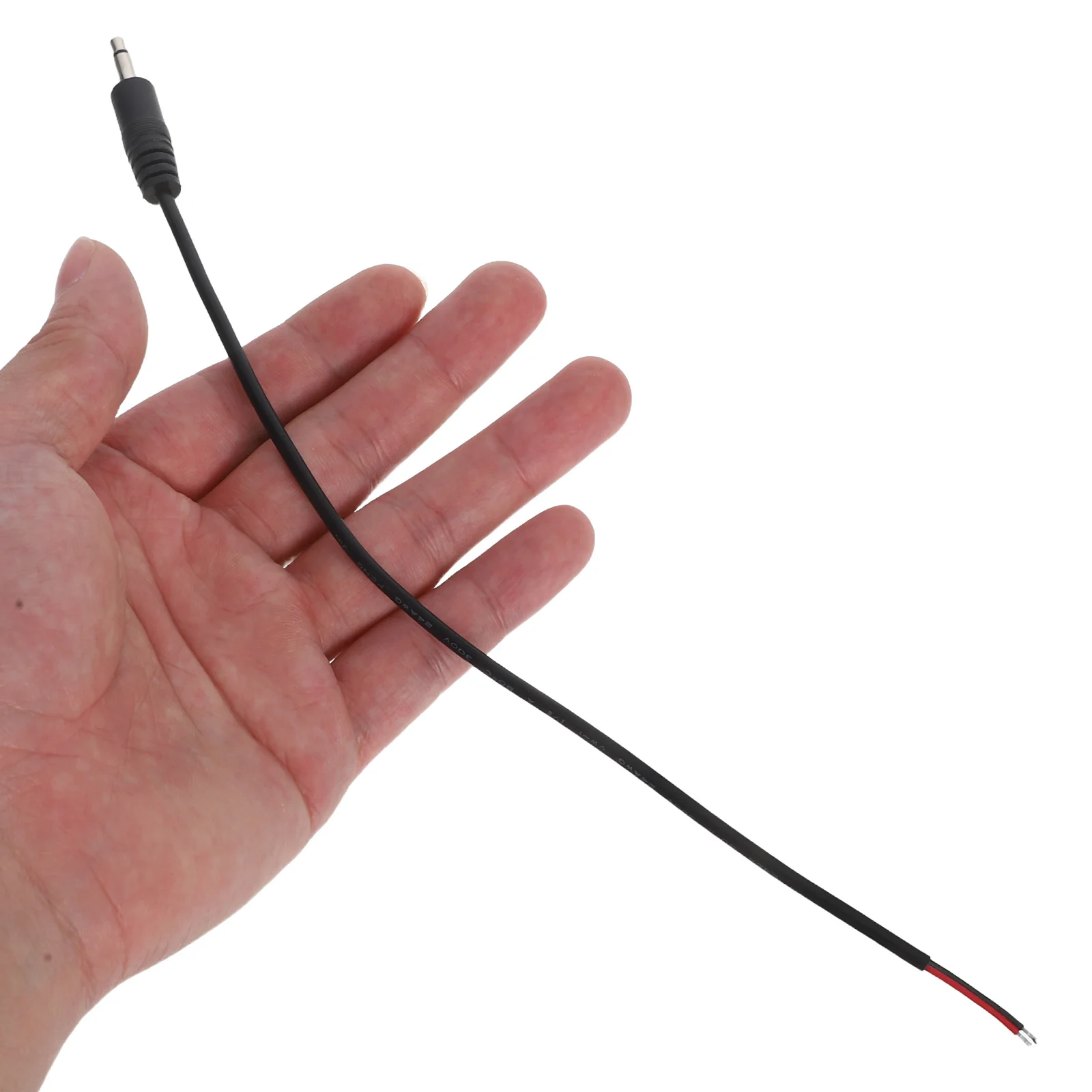 

10Pcs 3.5mm Plug Jack Connector Audio Cable Bare Wire for Headset Earphone Microphone Black Sturdy and Trustworthy