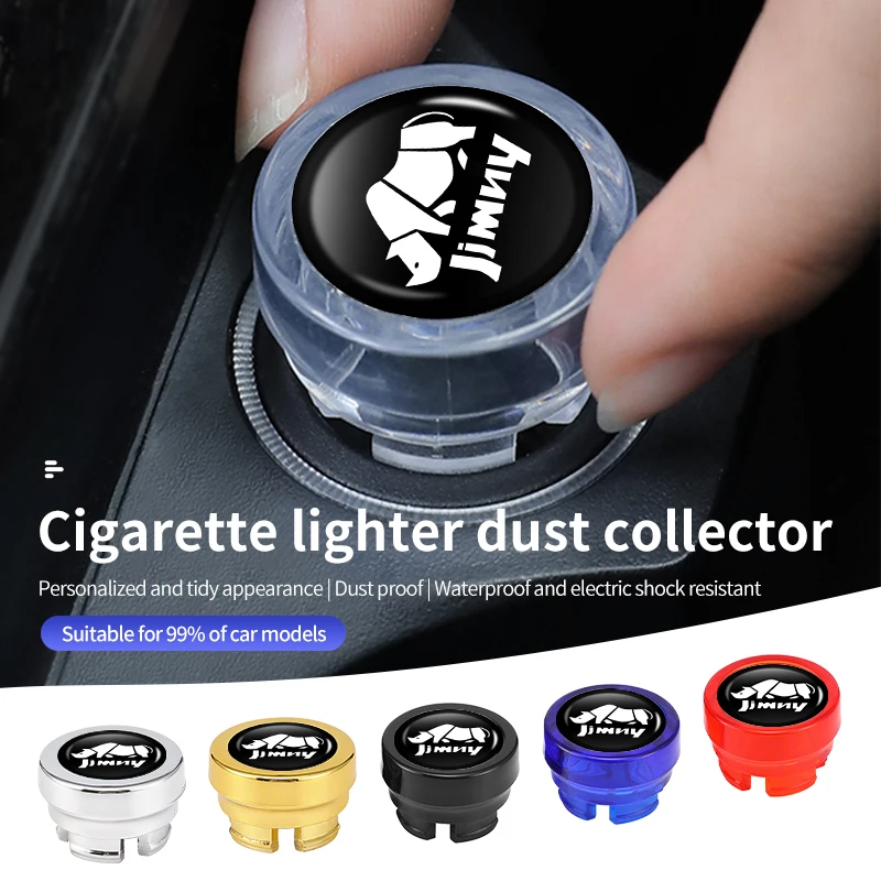 Car Cigarette Lighter Cover Dustproof Cap Decoration Plug For Suzuki Jimny jb64 jb74 jb43 jb53 jb32