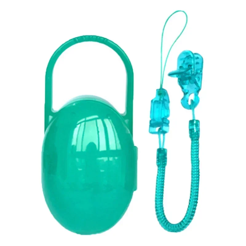 Boîte à sucette en plastique pour nouveau-né, porte-sucette portable, étui sûr pour bébé, boîte de rangement de voyage pour enfants