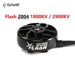 Flash Motor 2004 6S 1800KV 4S 2900KV FPV Brushless For 3inch Cinewhoop 4inch Long Range 5inch Toothpick RC Racing Drone Parts