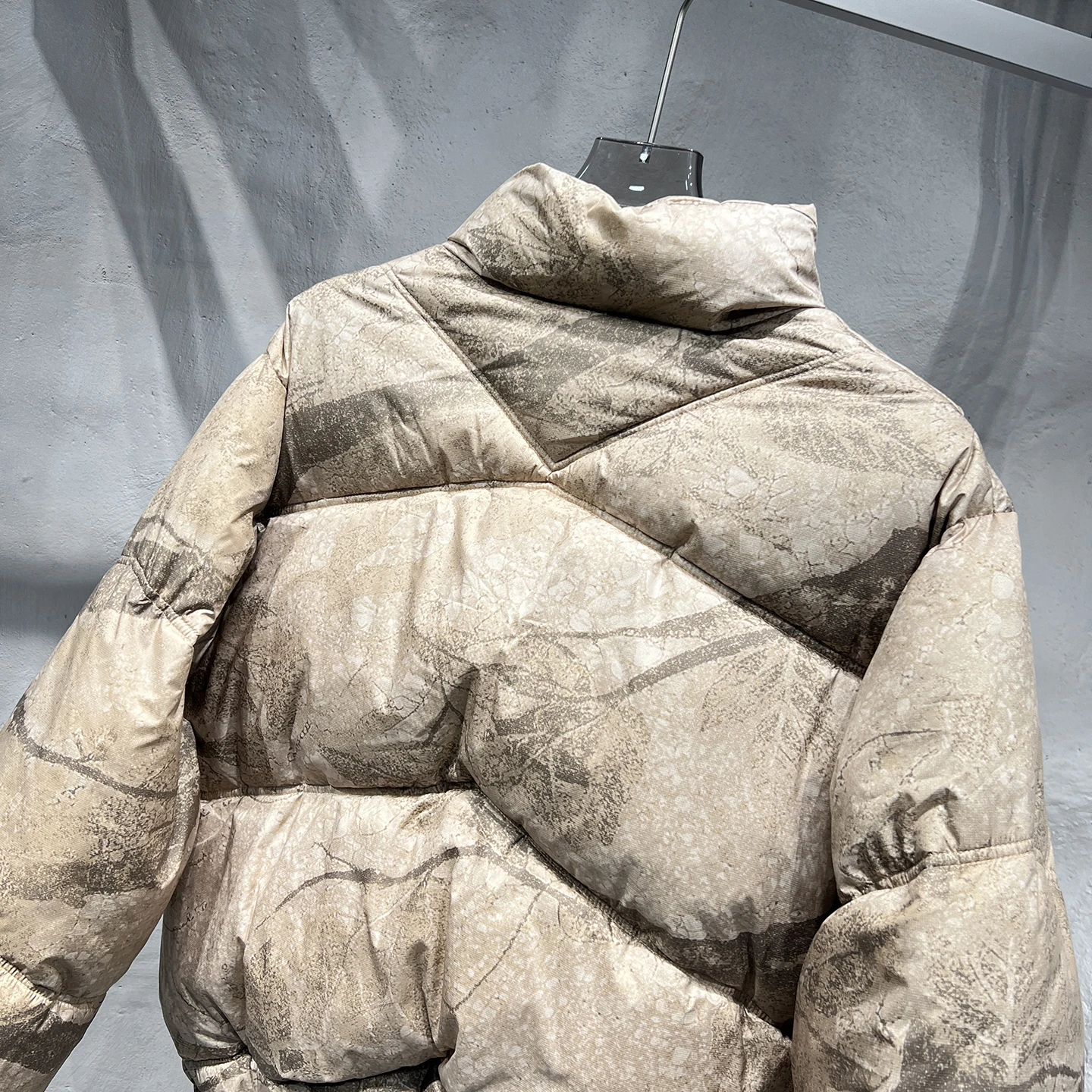 Thickened Bread Cotton Jacket High Looseness Dyed Craft Youth Fashion Warm Winter Coat for Men And Women Standard Fit Long Sl...