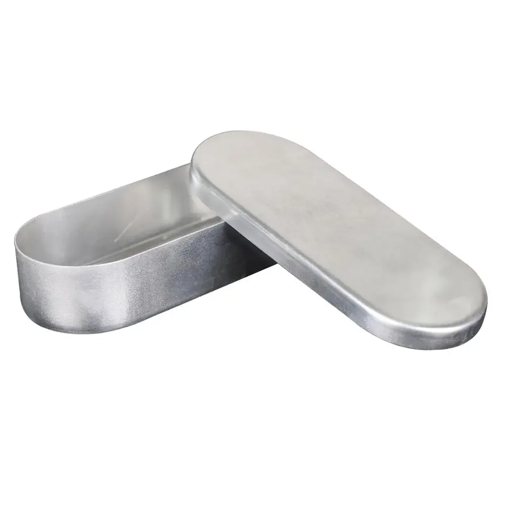 Różne rozmiary Aluminiowe pudełko na akupunktury chroniące igły do ​​akupunktury Aluminiowe pudełko na igły o pojemności 50 ml jest kwadratowe