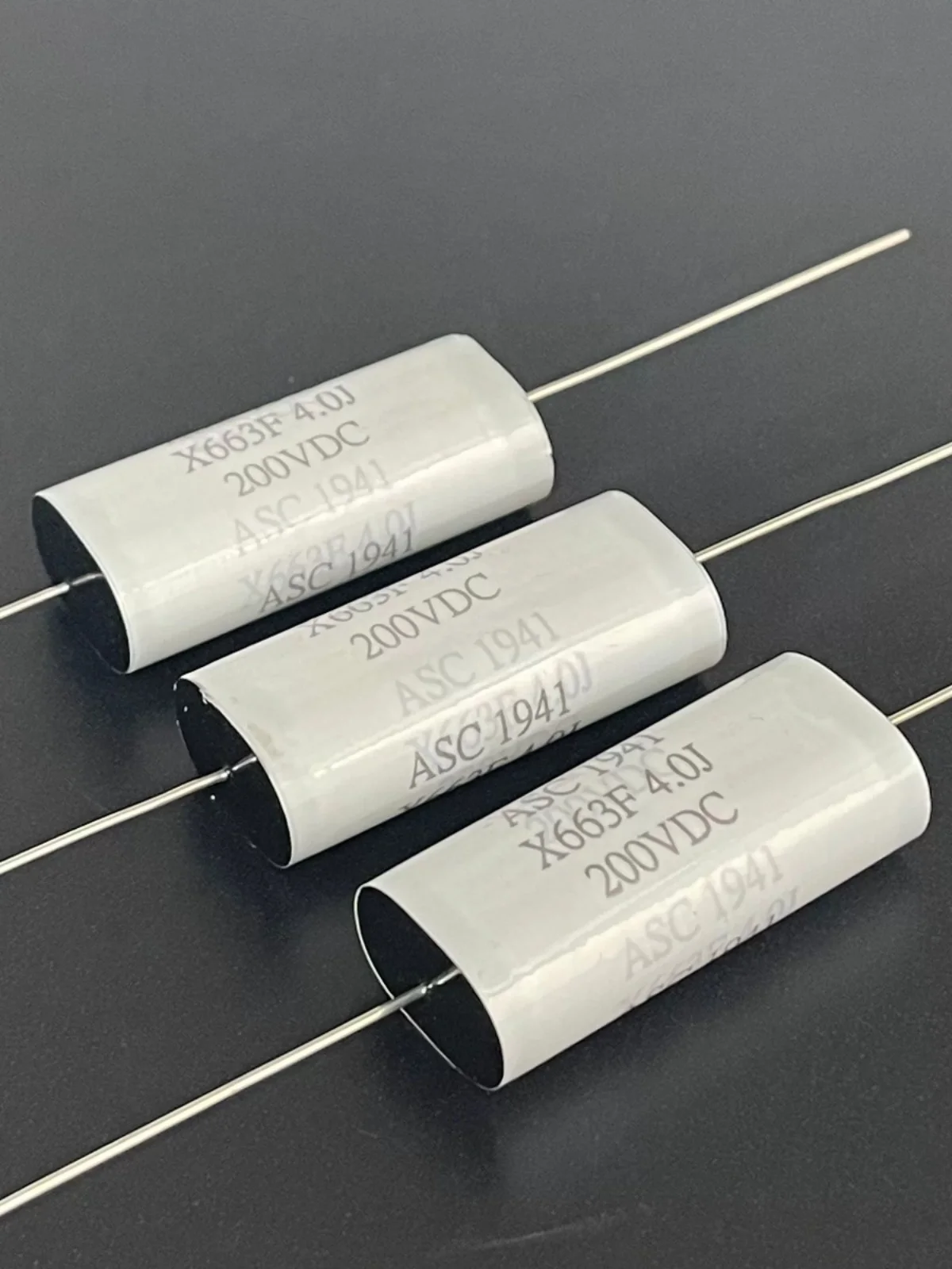 

Brand new original ASC X663F series 4UF, 5UF, 8UF 200V high-end frequency division coupled electrodeless film capacitors