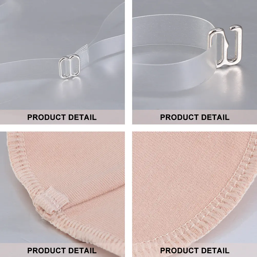 2 Pairs Underarm Sweat Pads – Soft, Reusable, Invisible Cotton Absorbent Antiperspirant Cushions