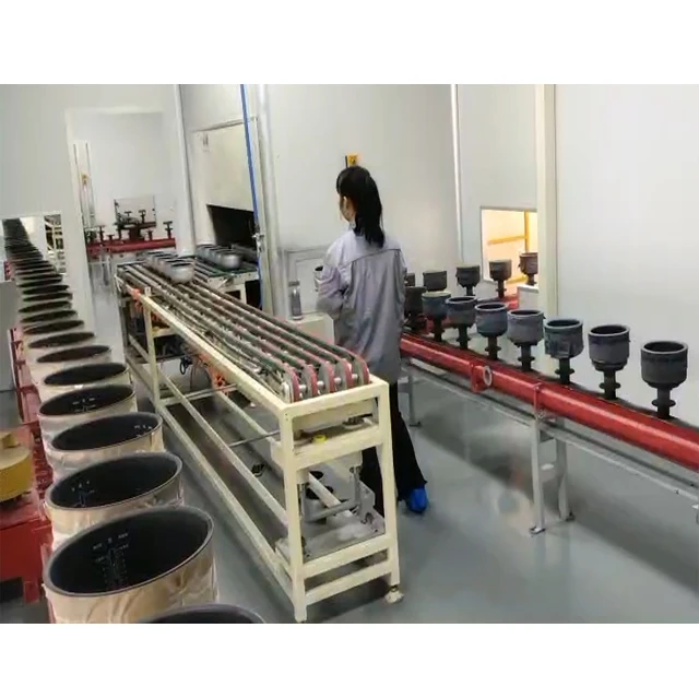Automatic Electrostatic Painting Line Cookware Line Painting