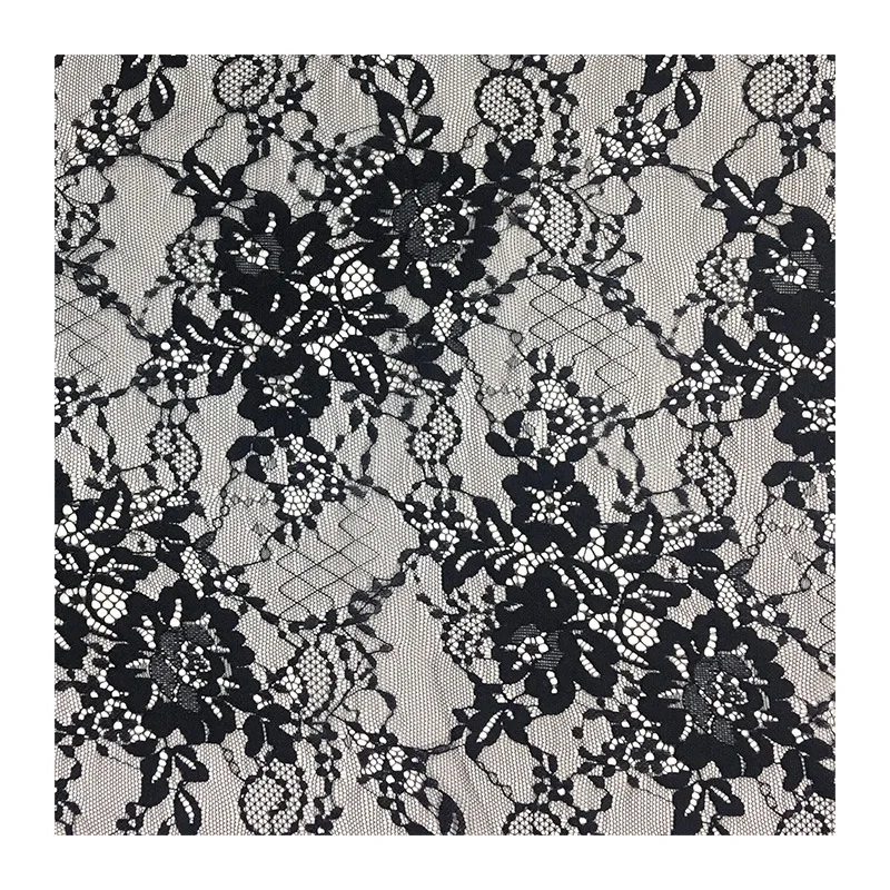 ผ้า Jacquard กลวงสิ่งทอที่บ้านตาข่ายชุดลูกไม้ผ้าอุปกรณ์เสริม