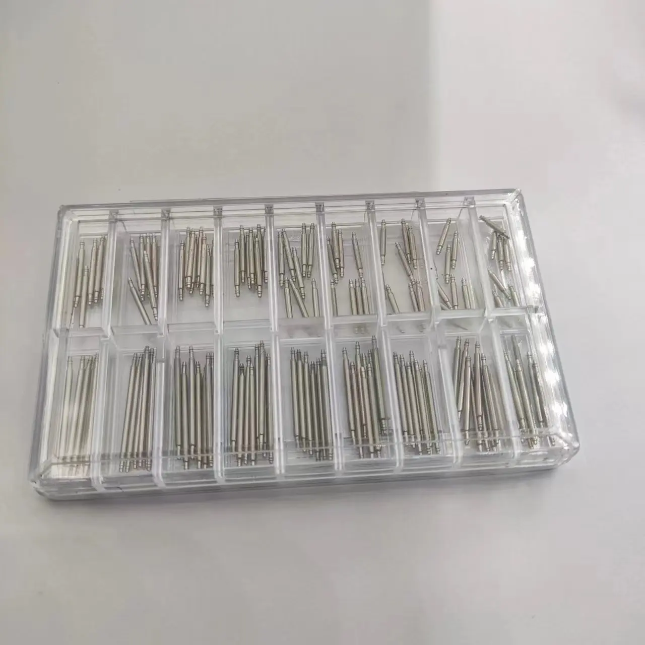 144pcs Repair tool, ear, spring needle, watch strap, connecting rod, watch strap, spring needle box, watch ear