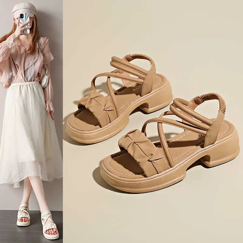 

Two Strips Ete Comfortable Slipper Ladies Shoes On Offer Summer Women's Flat Sandal Sneakers Sport Wholesale Dropship