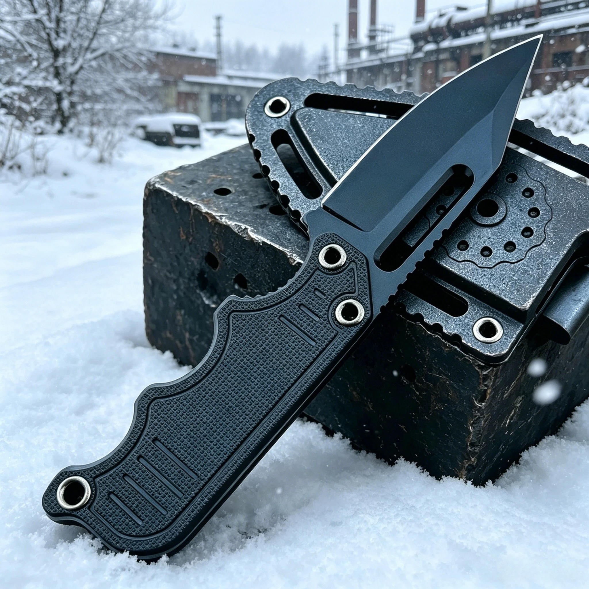 มีดพกพา Mini Instinct EDC ใบมี - Dive Knife Titanium บทวิจารณ์และราคา