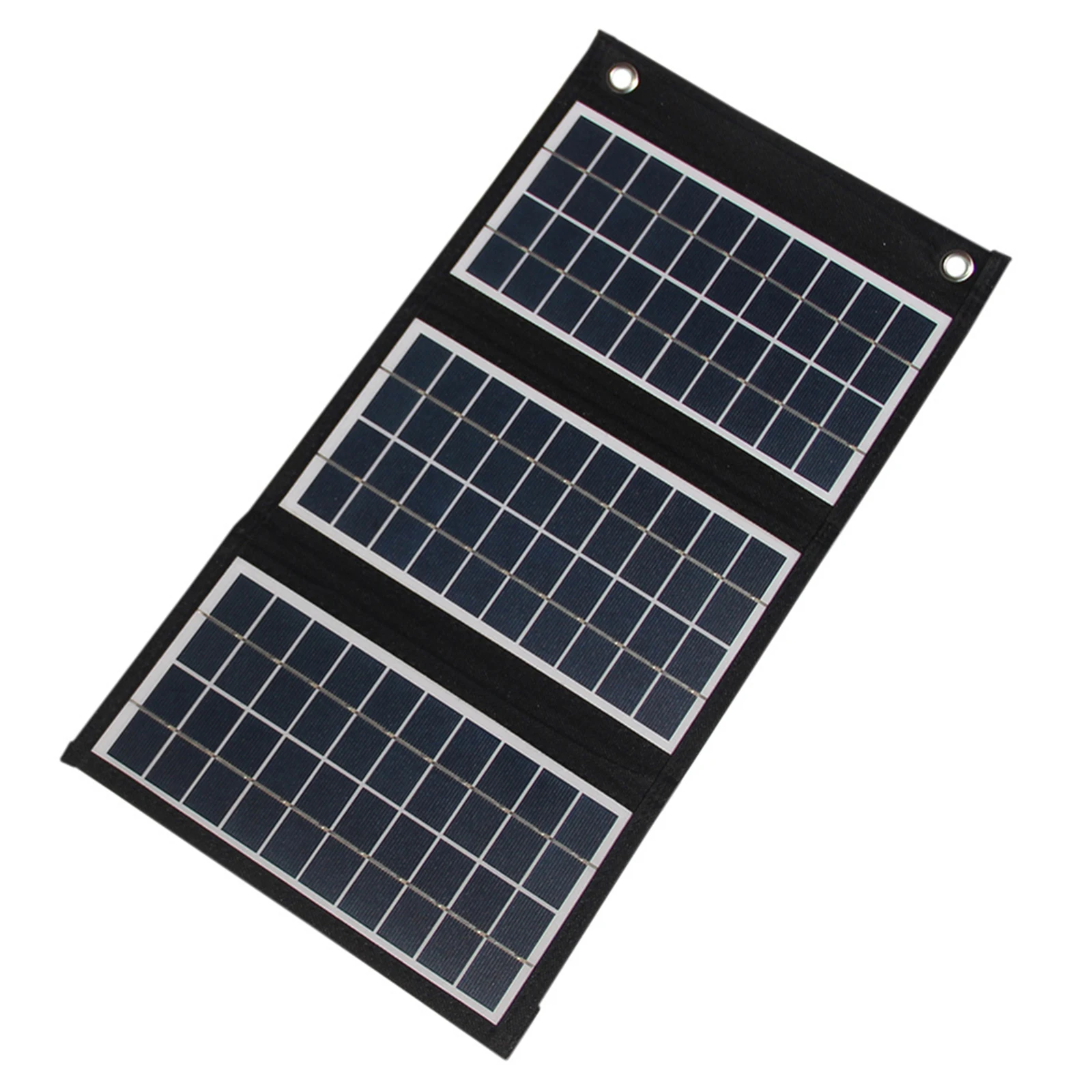 Lightweight And Ultra-Thin Camping Foldable Solar Panel Advanced IC Chip Technology ETFE Epoxy Resin Lamination