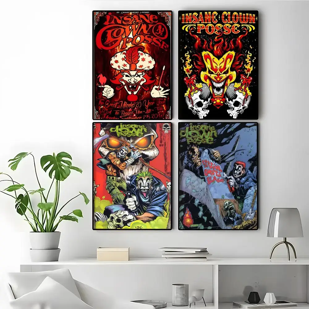 I-Insane C-Clown Posse College Dorm Posters Cool Room Accessories PVC Wall Stickers Poster