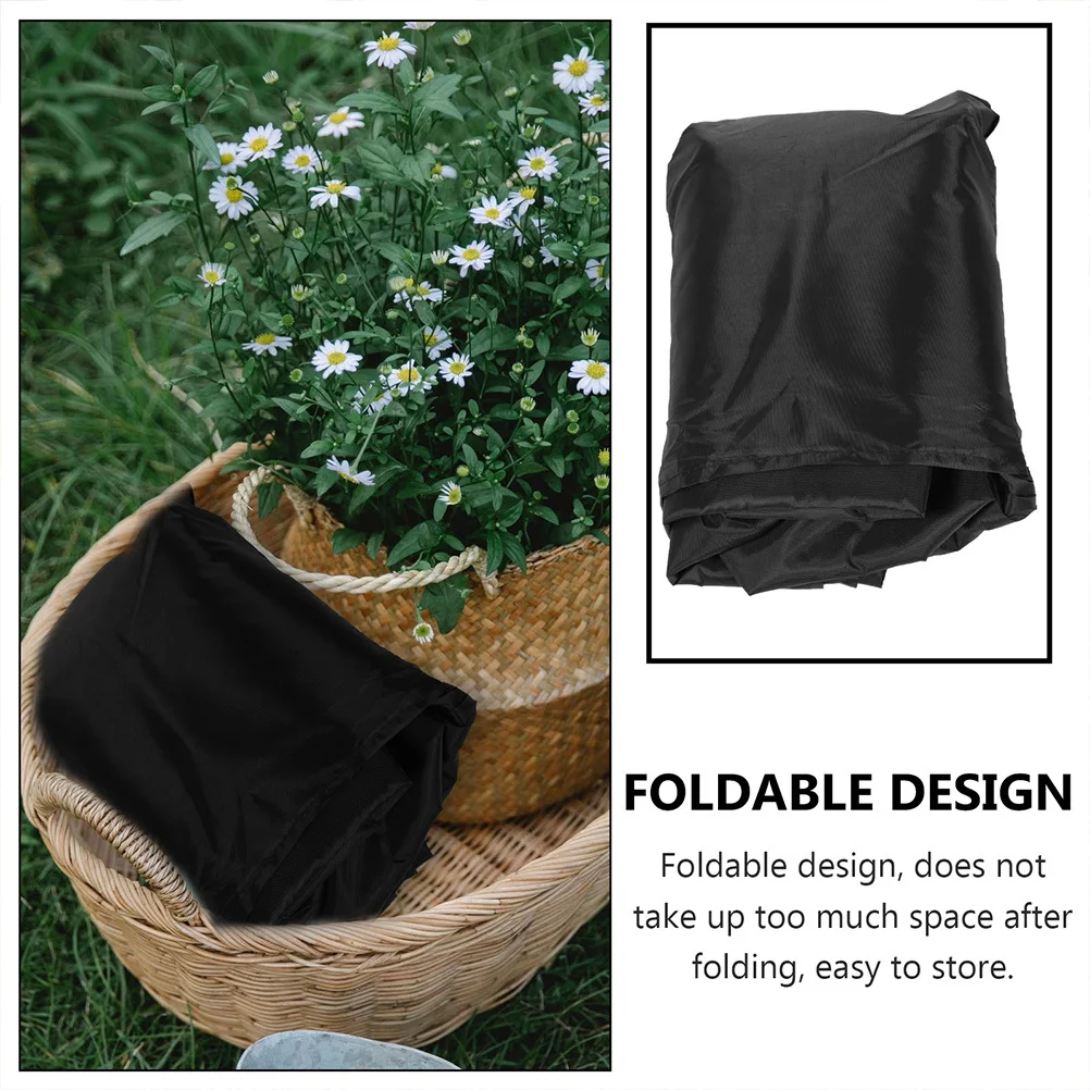 Durable Lawn Tractor Cover with Double Waterproof Coating Silver Anti-Uv Protection Foldable Design Bottom Buckle for Rainproof