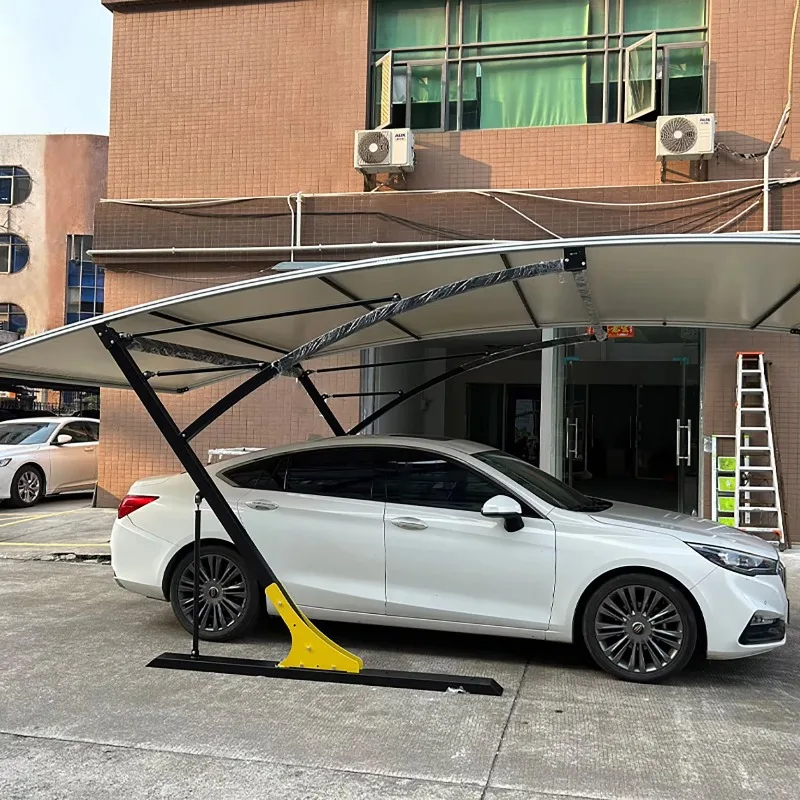

Starshine Quick-Setup Pro Easy Install Sunshade Film Structure Outdoor Carport Canopy