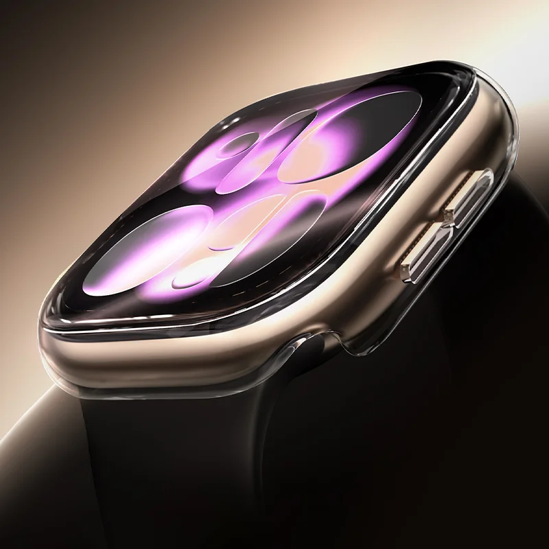 Tempered Glass+Cover For Apple watch S11 Case 46mm 42mm 45mm 41mm 44mm 40 Screen Protector Apple Watch Accessories 10 9 6 SE 7 8 view 4
