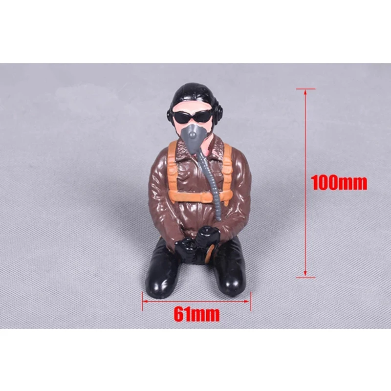 FMS Pilot Figures Hand Painted FMSPilot001-014 for RC Airplanes Model Plane Aircraft Warbird Sport Jet Car Boat Drone Toy Driver