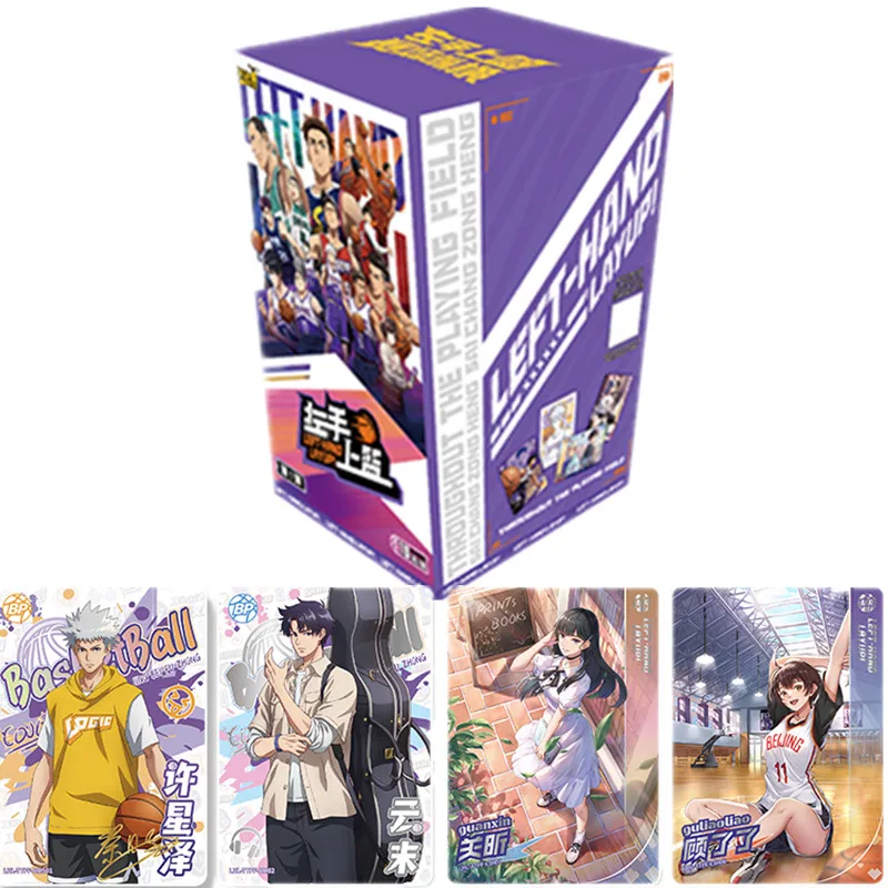 KAYOU Left-Hand Layup! Card Campus Basketball Anime The Arena Is Crisscrossing Collectible Cards Children Birthday Toy Gifts