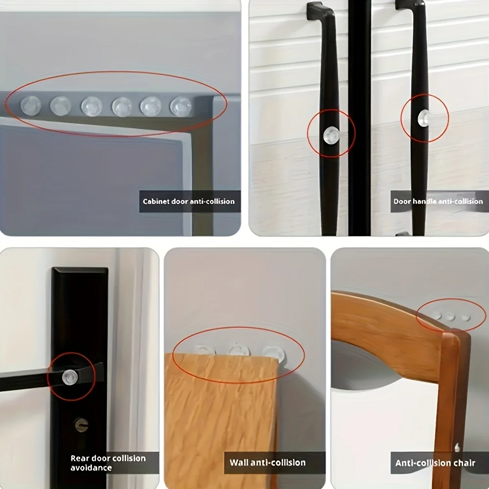150pcs Anti-Collision Pads,Perfect for Cabinet Doors,Furniture, And Anti-Slip Handles, Preventing Scratches And Reducing Noise