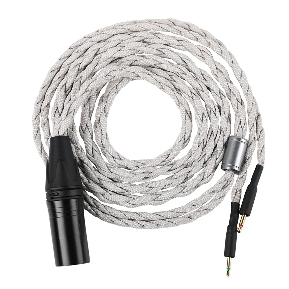 Tripowin Altura 26AWG High-purity Single Crystal Copper Silver-plated Headphone Upgrade Cable 1.5m Long