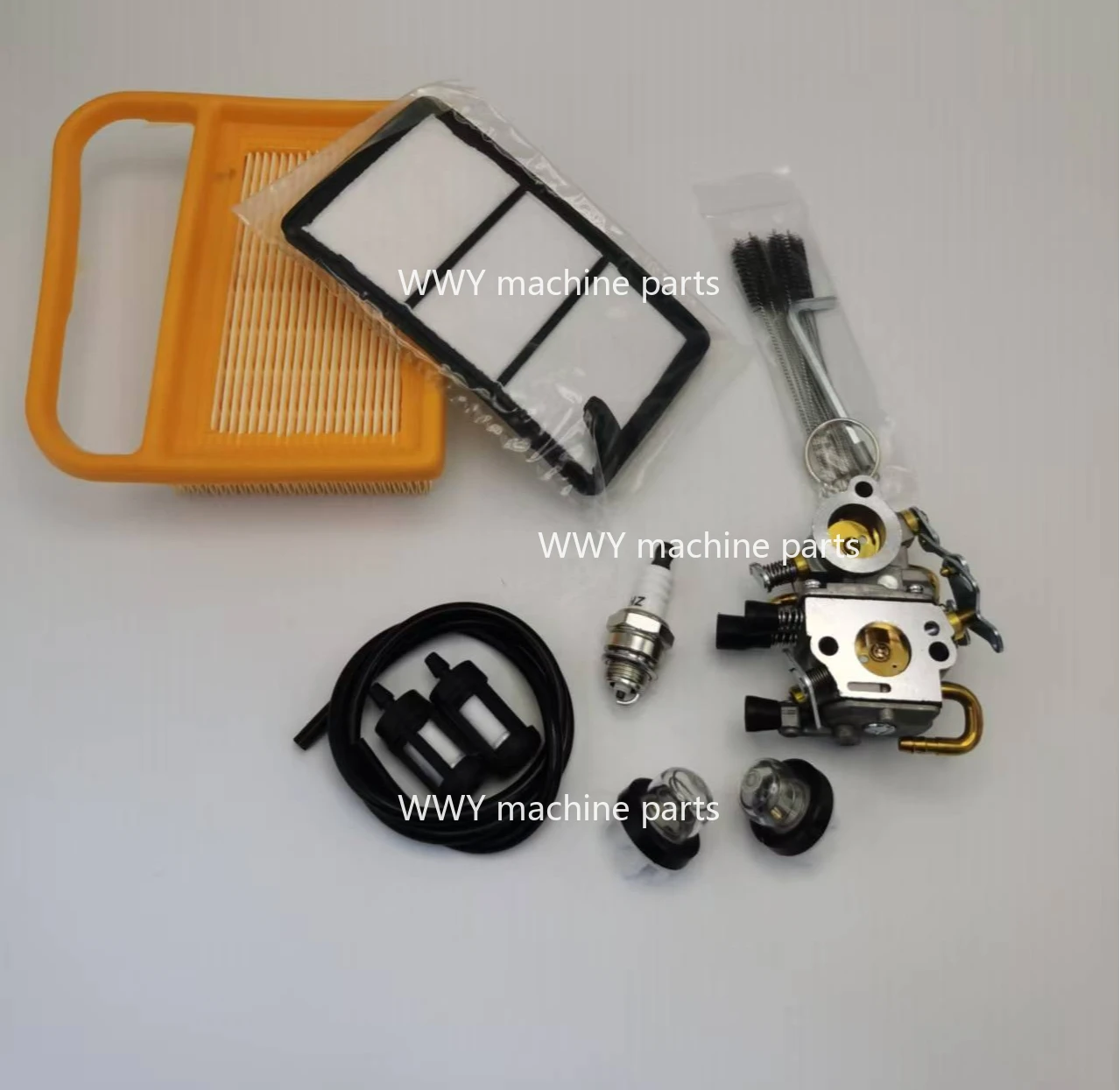 تنطبق على آلة القطع TS410 TS420 C1Q-S118 المكربن فلتر الهواء فلتر الزيت ملحقات يوتيوب شرارة التوصيل