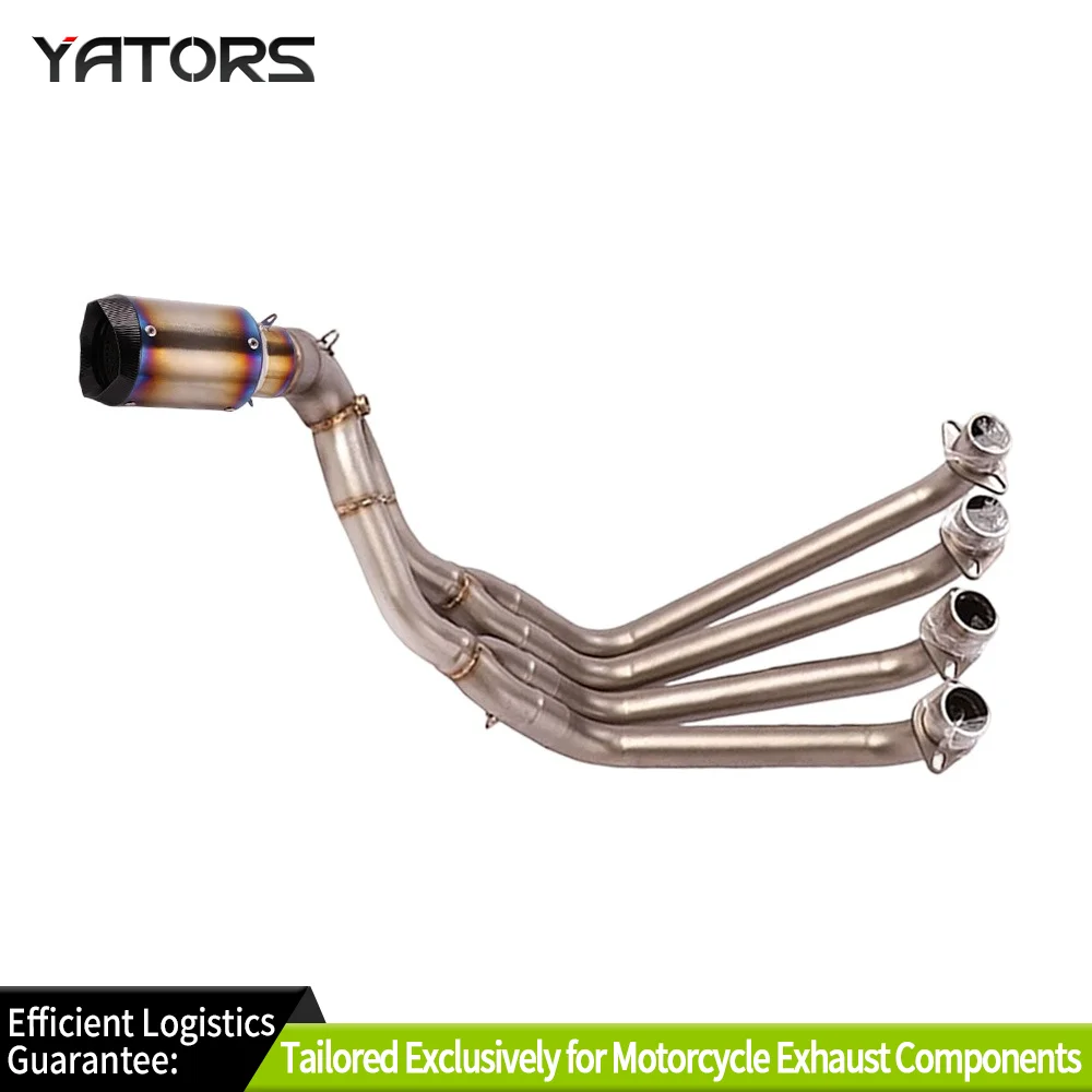 

For Honda CBR650R/F CB650R/F 2014-2023 Full Exhaust System 51mm Header Link Pipe Exhausts Pipes