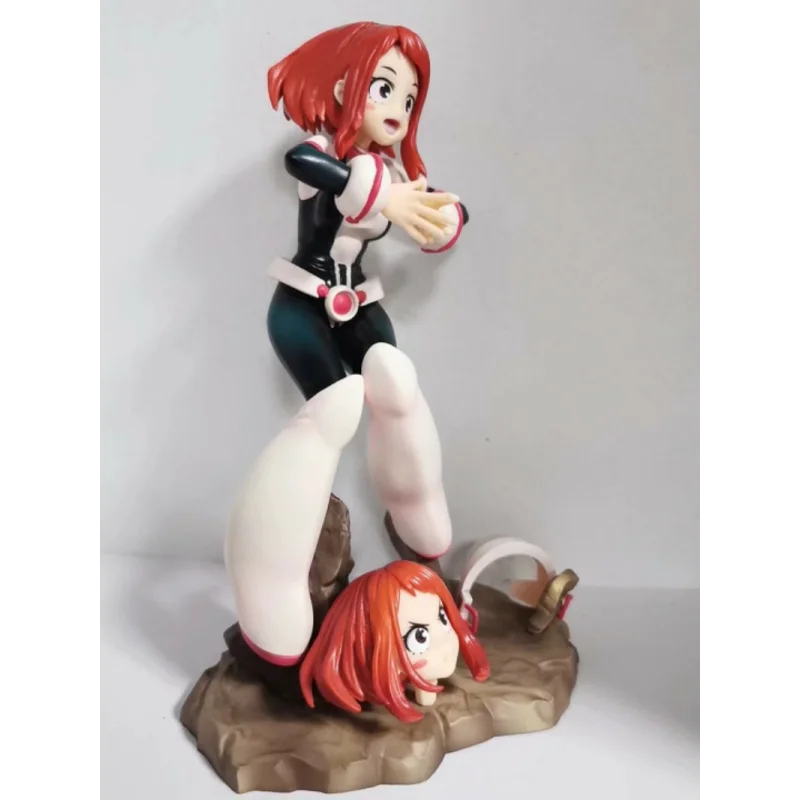 21cm My Hero Academia Uraraka Ochako Anime Girl Figurka Model Statua Chłopcy Kolekcja Dekoracja Pulpitu Ozdoba Zabawki Prezenty