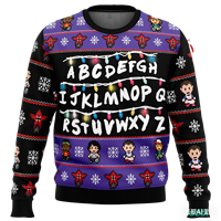 Xmas Eddie Munson Ugly Christmas Sweater Funny Holiday Party Pullover Sweaters Men Women Long Sleeved Unisex Sportswear