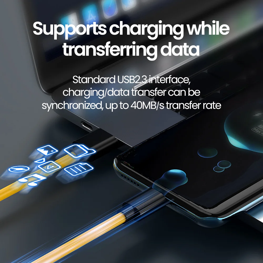 66W USB C Charger 2 Port QC 3.0 Fast Charging PD Charger Wall Adapter 66W USB To Type C Charging Data Cable For iPhone 15 Xiaomi - Image 5