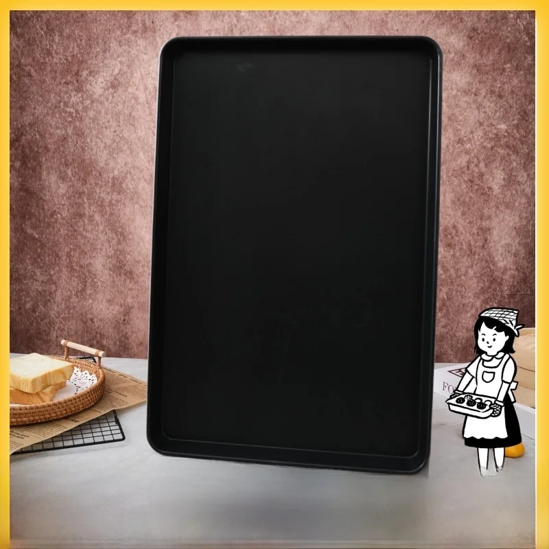 

Non-Sti Rectangular 60x40 Commercial Oven Baking Tray Bread Cake Mooncake Cooking Utensils Aluminum Pan Baking eet