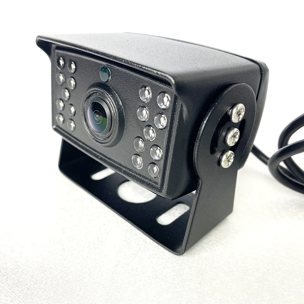 

Full Glass Lens 600TVL CCD 150 Degree Wide View CVBS Truck Bus Reverse with 4 Pin Connector