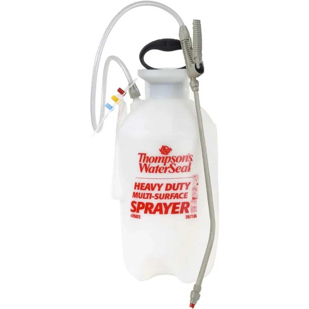 Thompson's 2-Gallon Deck, Fence, and Patio Sprayer 25022, White