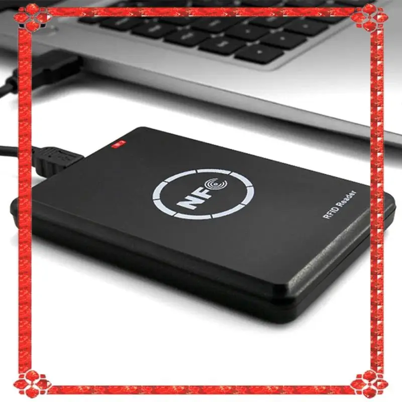 

24-Hour Delivery RFID NFC Smart Chip Reader/Writer+5XCUID Card+UID Keychain RFID Duplicator Tag Copy Clone ID IC Key Badge Copie